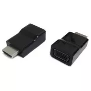 Adapter kabla HDMI do VGA, M/K, czarny