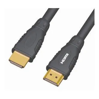 PremiumCord Kabel HDMI A - HDMI A M/M 3m, złoty.
