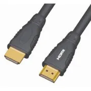 PremiumCord Kabel HDMI A - HDMI A M/M 15m, złoty