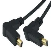 Kabel PremiumCord HDMI A - HDMI A M/M 15m, obrotowy