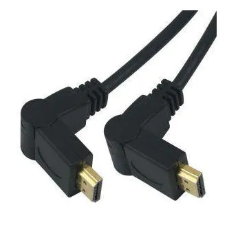 Kabel PremiumCord HDMI A - HDMI A M/M 15m, obrotowy Kabel PremiumCord HDMI A - HDMI A M/M 15m, obrotowy