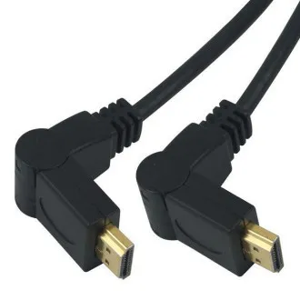 Kabel PremiumCord HDMI A - HDMI A M/M 15m, obrotowy Kabel PremiumCord HDMI A - HDMI A M/M 15m, obrotowy