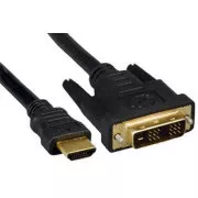 Kabel PremiumCord HDMI A - DVI-D M/M 3m