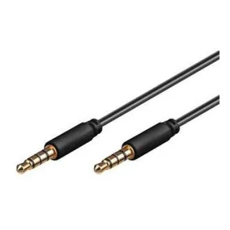 PremiumCord Kabel Jack 3.5mm 4 pin M/M, 2m PremiumCord Kabel Jack 3.5mm 4 pin M/M, 2m