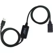 PremiumCord USB 2.0 repeater i przedłużacz A/M-A/F 10m