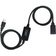 PremiumCord USB 2.0 repeater i przedłużacz A/M-A/F 10m
