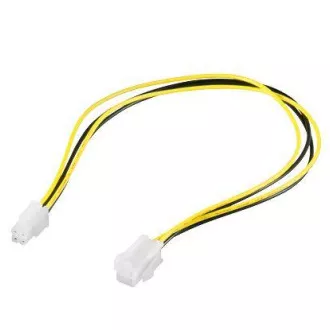 Przedłużacz przewodu zasilającego PremiumCord. P4 (4 wtyki) 34cm