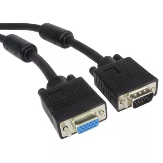 PremiumCord SVGA, DDC2, 2x ferryt, 3xCoax 8wire, 2m