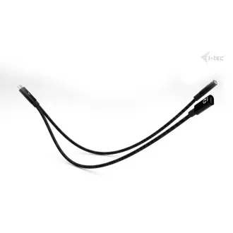 i-tec Rozgałęźnik kabla USB-C Audio/Data, Power Delivery 100W