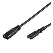 PremiumCord Kabel zasilający IEC 60320 C7>C8 230V 2m