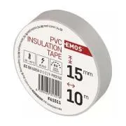 Taśma izolacyjna Emos PVC 15/10 biała