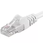 Kabel krosowy UTP RJ45-RJ45 poziom 5e 0,25 m, biały