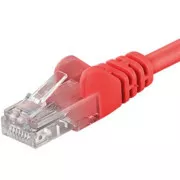 Kabel krosowy UTP RJ45-RJ45 poziom 5e 7m czerwony