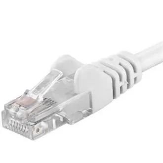 Kabel krosowy UTP RJ45-RJ45 poziom CAT6, 3m, biały Kabel krosowy UTP RJ45-RJ45 poziom CAT6, 3m, biały