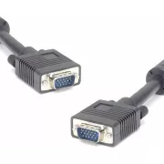 Kabel monitorowy PremiumCord HQ (Coax) 2x ferryt, SVGA 15p, DDC2, 3xCoax 8 żył, 10m