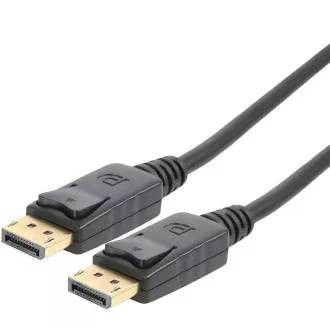 Kabel połączeniowy PremiumCord DisplayPort 2.0 M/M, pozłacane złącza, 1 m Kabel połączeniowy PremiumCord DisplayPort 2.0 M/M, pozłacane złącza, 1 m
