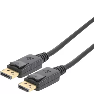 Kabel połączeniowy PremiumCord DisplayPort 2.0 M/M, pozłacane złącza, 1 m Kabel połączeniowy PremiumCord DisplayPort 2.0 M/M, pozłacane złącza, 1 m