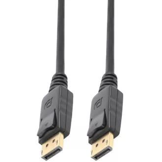 Kabel połączeniowy PremiumCord DisplayPort 2.0 M/M, pozłacane złącza, 1 m Kabel połączeniowy PremiumCord DisplayPort 2.0 M/M, pozłacane złącza, 1 m