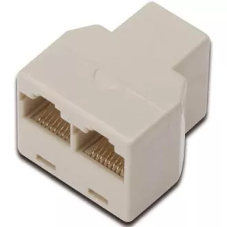 PremiumCord 8/8F - rozgałęźnik 2x8/8F