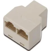 PremiumCord 8/8F - rozgałęźnik 2x8/8F