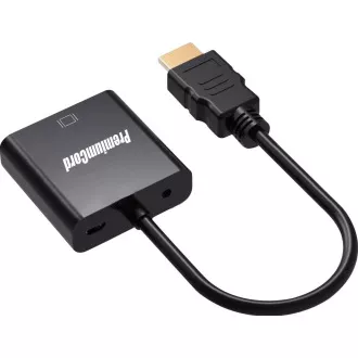 Konwerter PremiumCord HDMI na VGA z dźwiękiem