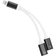 PremiumCord Adapter Lightning do 3,5 mm jack audio   ładowanie Lightning