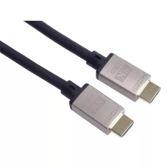 Kabel PremiumCord Ultra High Speed HDMI 2.1 8K@60Hz, 4K@120Hz długość 5m metalowe pozłacane złącza