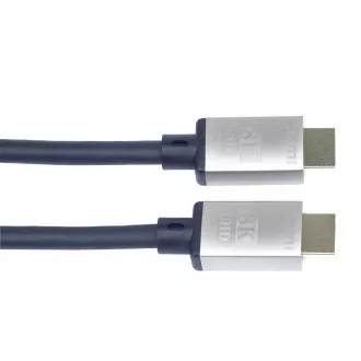 Kabel PremiumCord Ultra High Speed HDMI 2.1 8K@60Hz, 4K@120Hz długość 5m metalowe pozłacane złącza