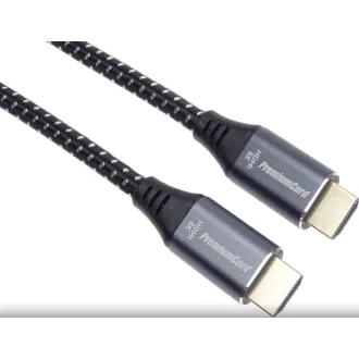 Kabel PremiumCord ULTRA HDMI 2.1 High Speed   Ethernet 8K@60Hz, pozłacany 10m