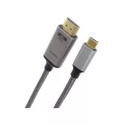 PremiumCord USB-C do HDMI, 2m, 8K@60Hz, 4K@144Hz