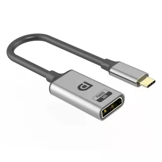 PremiumCord USB-C -> DP 8k, 20 cm