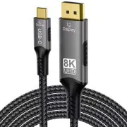 PremiumCord USB-C do DP 1.4, 2 m