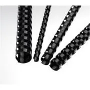 Plastikowe grzbiety 28,5 mm, czarne
