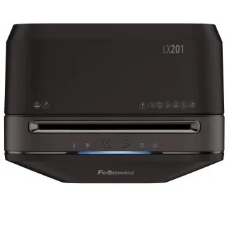 Niszczarka Fellowes LX 201 czarna Niszczarka Fellowes LX 201 czarna