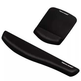 Podkładka pod nadgarstek do klawiatury Fellowes PlushTouch Black Podkładka pod nadgarstek do klawiatury Fellowes PlushTouch Black