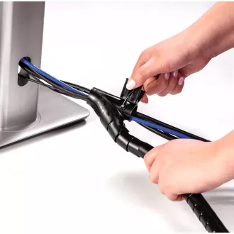 Organizer i ochraniacz kabli Fellowes Cablezip czarny