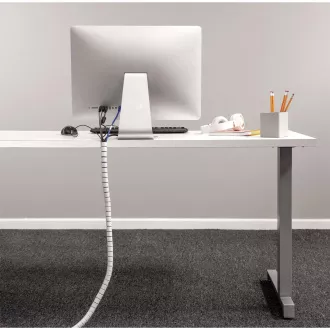 Organizer i ochraniacz kabli Fellowes Cablezip biały
