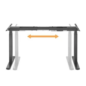 Brateck M08-23DE podstawa stołu z regulacją wysokości 2 silniki zakres 620-1280 mm nośność 100 kg