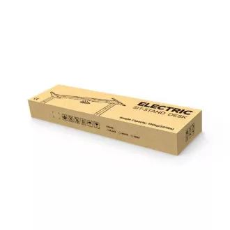 Brateck M08-23DE podstawa stołu z regulacją wysokości 2 silniki zakres 620-1280 mm nośność 100 kg