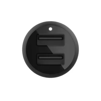 Ładowarka samochodowa BELKIN Dual USB-A 24W   kabel USB-C