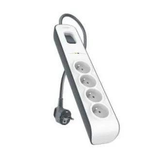 BELKIN SurgeStrip zabezpieczenie nadprądowe, 4 gniazda, 525J, 2M BELKIN SurgeStrip zabezpieczenie nadprądowe, 4 gniazda, 525J, 2M
