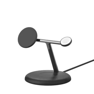 Belkin BOOST CHARGE PRO Qi2, stojak magnetyczny 15W 3w1, czarny