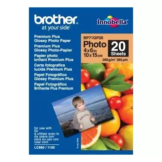 BP71GP20, 20 arkuszy, 10x15cm Premium Glossy, 260g BP71GP20, 20 arkuszy, 10x15cm Premium Glossy, 260g