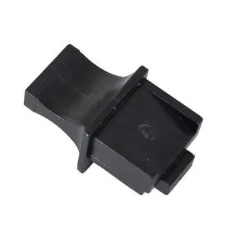 Wtyczka złącza żeńskiego RJ45 czarna Wtyczka złącza żeńskiego RJ45 czarna