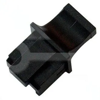 Wtyczka złącza żeńskiego RJ45 czarna Wtyczka złącza żeńskiego RJ45 czarna