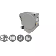 Uchwyt Keystone 1 x RJ45 na szynę DIN szary