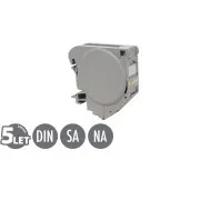 Uchwyt Keystone 1 x RJ45 na szynę DIN szary