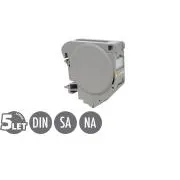 Uchwyt Keystone 1 x RJ45 na szynę DIN szary