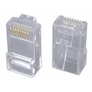 Złącze RJ45 CAT5E UTP 8p8c do licnu opakowanie 100szt.