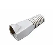 Zabezpieczenie RJ45 odporne na zaczepy szare opakowanie 100 szt.